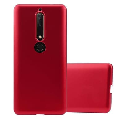 Deksel Nokia 6.1 Case Cover (rød)
