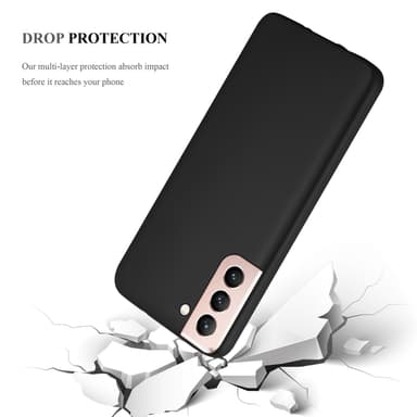 Deksel Samsung Galaxy S21 5G Case Cover (svart)