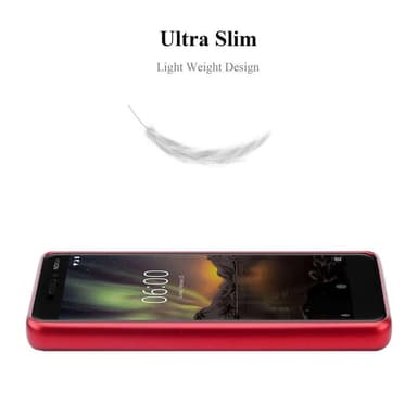 Deksel Nokia 6.1 Case Cover (rød)