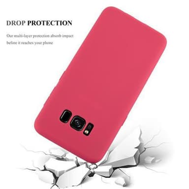 Deksel Samsung Galaxy S8 Silikon cover (rød)