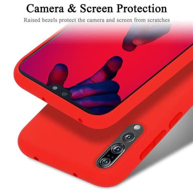 Huawei P20 PRO / P20 PLUS silikondeksel case (rød)