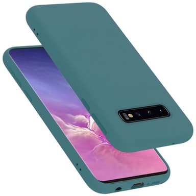 Samsung Galaxy S10 4G silikondeksel case (grønn)