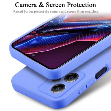 Xiaomi Poco X5 5G silikondeksel case (Lilla)