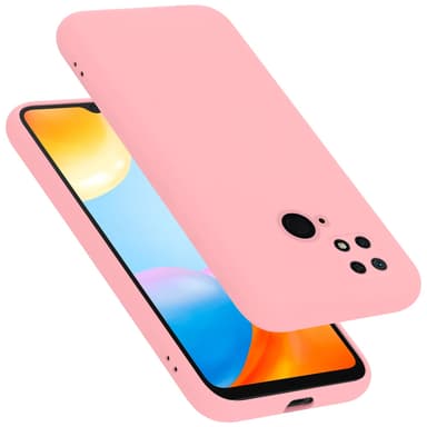 Xiaomi RedMi 10C / POCO C40 silikondeksel case (rosa)