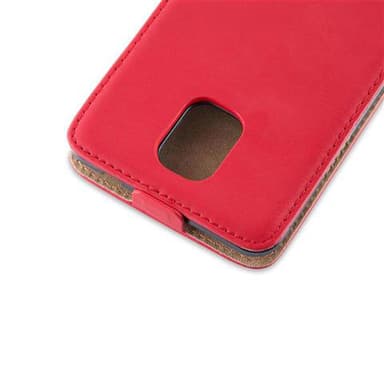 Samsung Galaxy NOTE 4 Deksel Flip Case (rød)