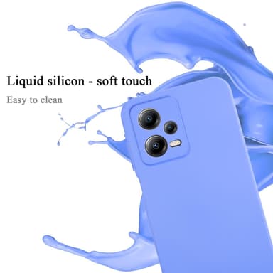 Xiaomi Poco X5 5G silikondeksel case (Lilla)
