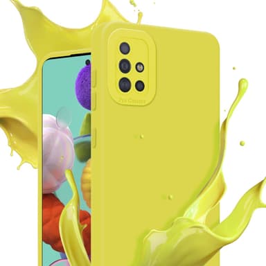 Samsung Galaxy A51 4G / M40s Deksel case (gul)