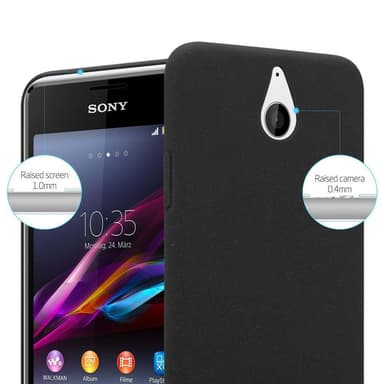 Sony Xperia E1 Hardt Deksel Cover (svart)