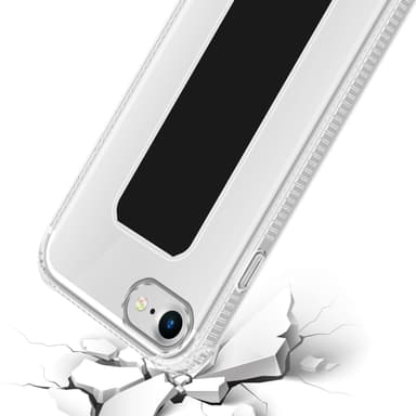 iPhone 7 / 7S / 8 / SE 2020 Deksel Case Cover (svart)