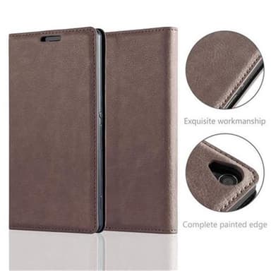 Sony Xperia Z3 lommebokdeksel case (brun)
