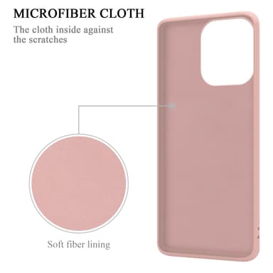 Deksel iPhone 14 PRO Ring Case (rosa)