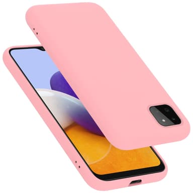 Samsung Galaxy A22 5G silikondeksel case (rosa)