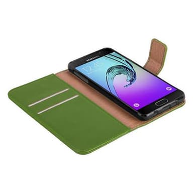 Samsung Galaxy A3 2016 lommebokdeksel etui (grønn)