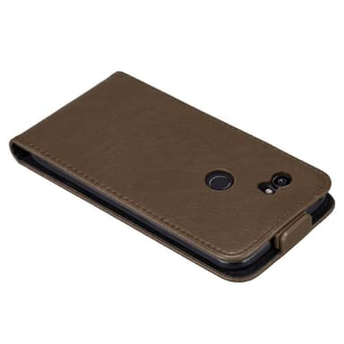 Google PIXEL 2 XL deksel flip cover (brun)