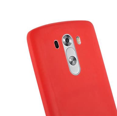 Deksel LG G3 Silikon cover (rød)