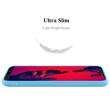 Deksel Huawei P20 PRO / P20 PLUS Silikon cover (blå)