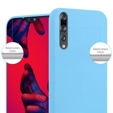 Deksel Huawei P20 PRO / P20 PLUS Silikon cover (blå)