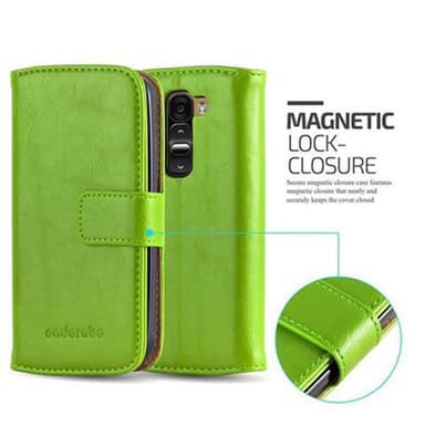 LG G2 MINI lommebokdeksel etui (grønn)