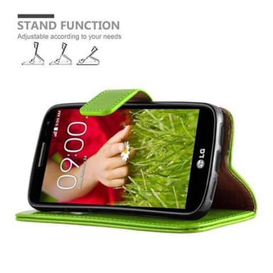 LG G2 MINI lommebokdeksel etui (grønn)