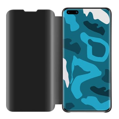 Huawei P40 PRO / P40 PRO+ lommebokdeksel etui (svart)