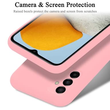 Samsung Galaxy M23 5G silikondeksel case (rosa)