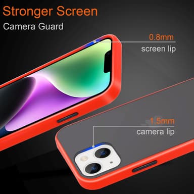 iPhone 14 Deksel Case Cover (gjennomsiktig)