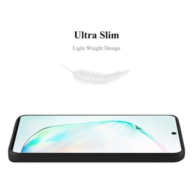 Deksel Samsung Galaxy NOTE 10 Case Cover (svart)
