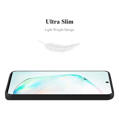 Deksel Samsung Galaxy NOTE 10 Case Cover (svart)