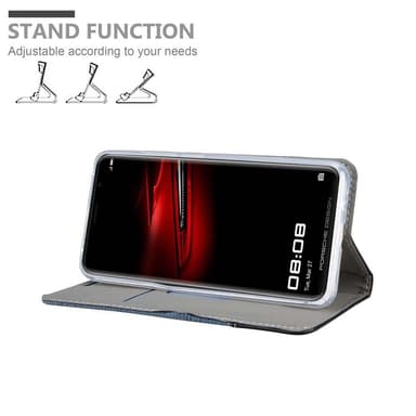 Huawei MATE RS lommebokdeksel etui (blå)