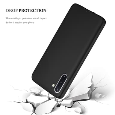 Deksel Samsung Galaxy NOTE 10 Case Cover (svart)