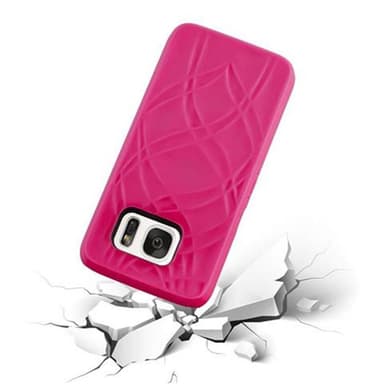 Samsung Galaxy S7 Hardt Deksel Cover (rosa)