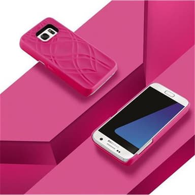 Samsung Galaxy S7 Hardt Deksel Cover (rosa)