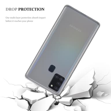 Samsung Galaxy A21s deksel ultra slim (gjennomsiktig)