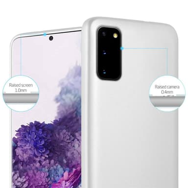 Deksel Samsung Galaxy S20 Case Cover (sølv)