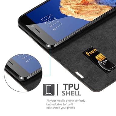 ZTE Nubia N1 lommebokdeksel case (brun)