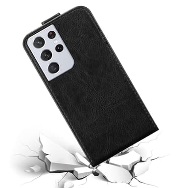 Samsung Galaxy S21 ULTRA deksel flip cover (svart)