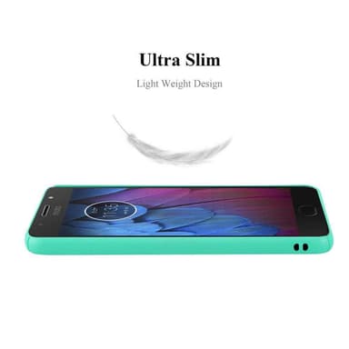 Motorola MOTO G5S Hardt Deksel Cover (grønn)