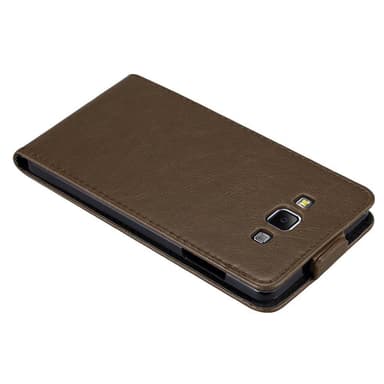 Samsung Galaxy A7 2015 deksel flip cover (brun)