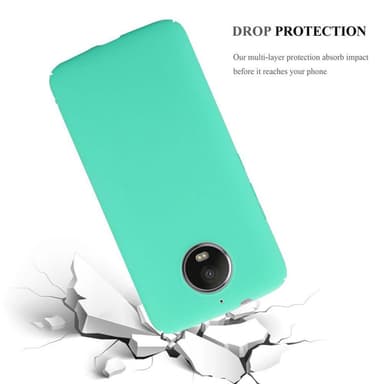 Motorola MOTO G5S Hardt Deksel Cover (grønn)