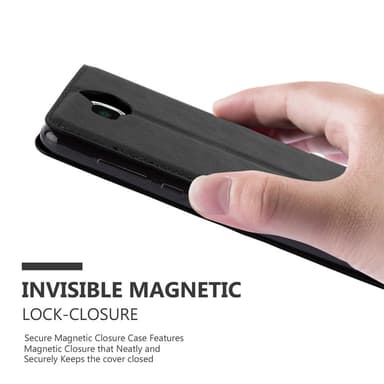 Huawei Y5 2017 / Y6 2017 lommebokdeksel case (svart)