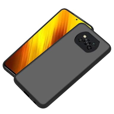Xiaomi POCO X3 NFC Deksel Case Cover (Svart)