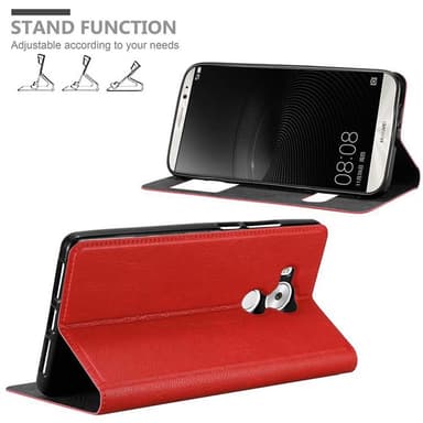 Huawei MATE 8 lommebokdeksel cover (rød)