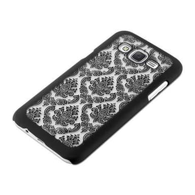 Samsung Galaxy J7 2015 Hardt Deksel Cover (svart)