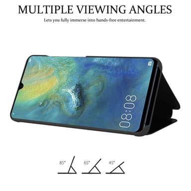 Huawei MATE 20 lommebokdeksel etui (svart)
