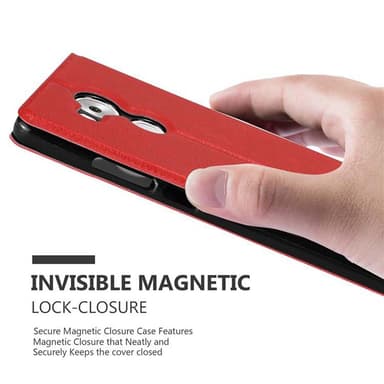 Huawei MATE 8 lommebokdeksel cover (rød)