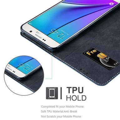 Samsung Galaxy NOTE 5 Deksel Case Cover (blå)