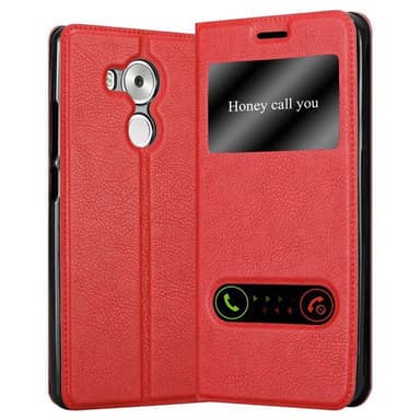 Huawei MATE 8 lommebokdeksel cover (rød)