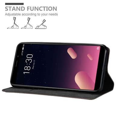 MEIZU M6S lommebokdeksel case (brun)