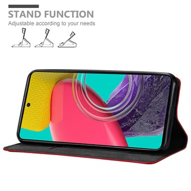 Samsung Galaxy M53 5G lommebokdeksel case (rød)