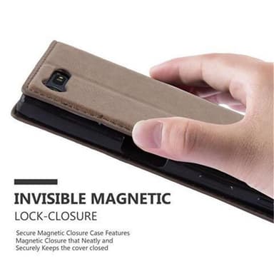 Sony Xperia X COMPACT lommebokdeksel case (brun)
